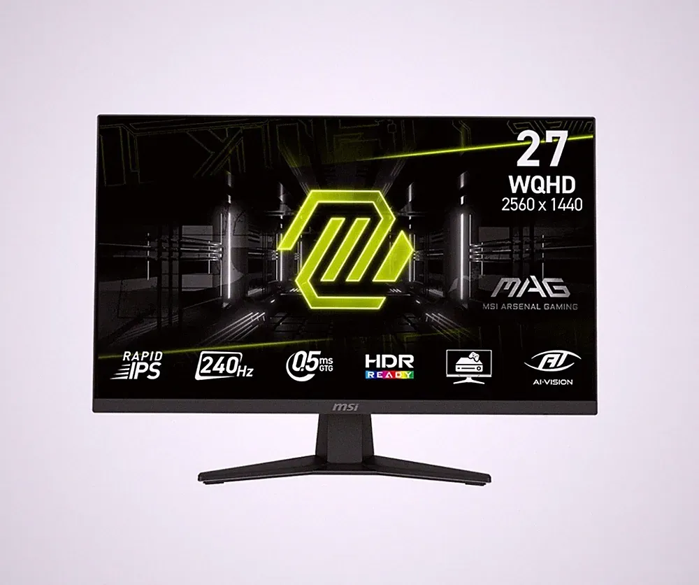 MSI MAG 274QF X24 27" IPS WQHD 240Hz Gaming Monitor 0.5ms, HDR Ready Tilt Adjust