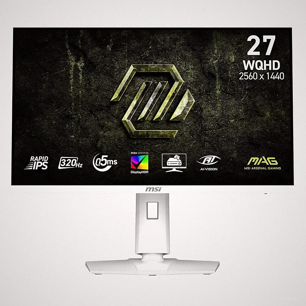 MSI MAG 274QRFW X32 27" WQHD 2560x1440 320Hz 0.5ms LCD IPS Gaming Monitor