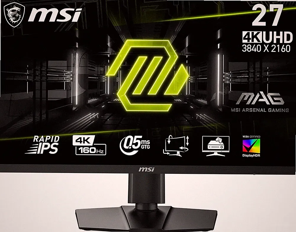 MSI MAG 274UPF E2 27 inch UHD Gaming Monitor 3840 x 2160px 160Hz / 0.5ms