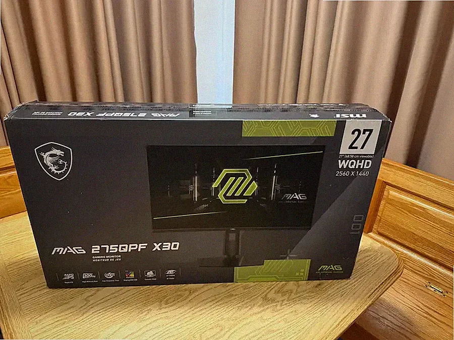 MSI - MAG 275QPF X30 27" 1440p 300Hz 1ms Monitor (Adaptive + GSYNC)