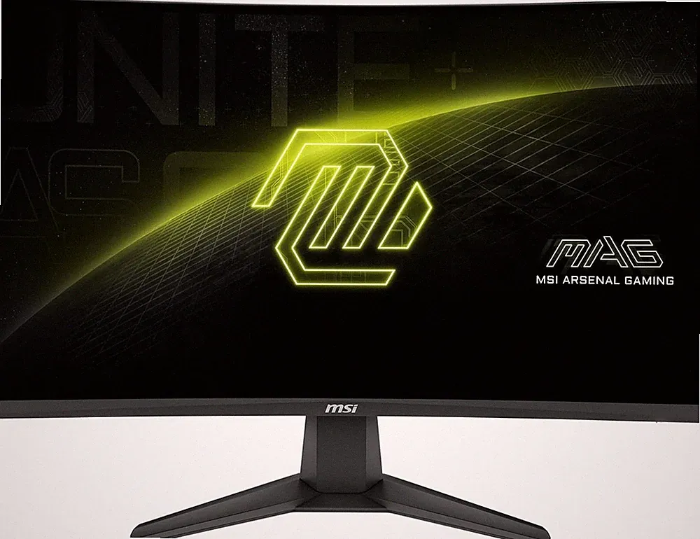 MSI MAG 27C6F E20 27" VA FHD 200Hz Gaming Monitor, HDR Ready, 1500R Curved, Tilt