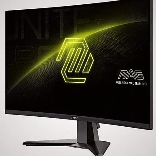 MSI MAG 27CQ6F 27 Class WQHD Curved Screen Gaming LED Monitor - 16:9 - Black