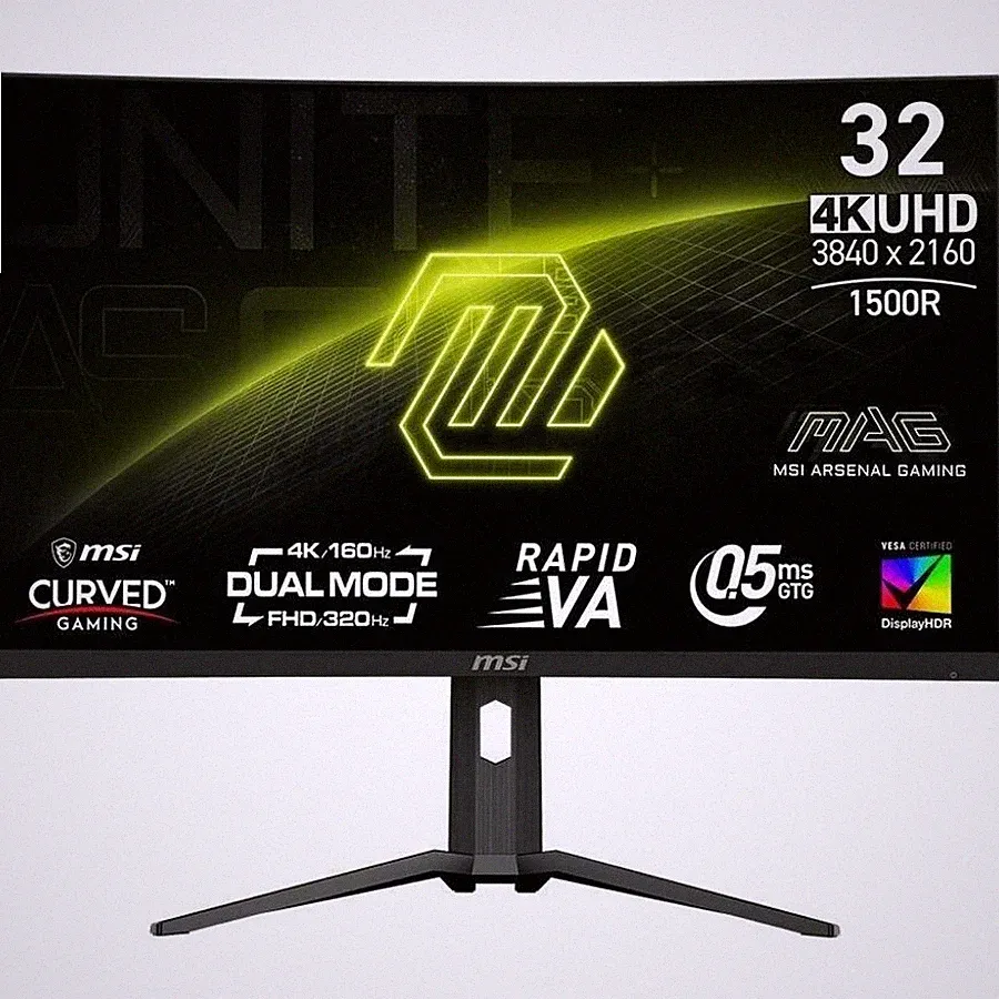 MSI MAG 321CUPDF 32" 4K UHD 3840 x 2160 320Hz 0.5ms Gaming VA Monitor
