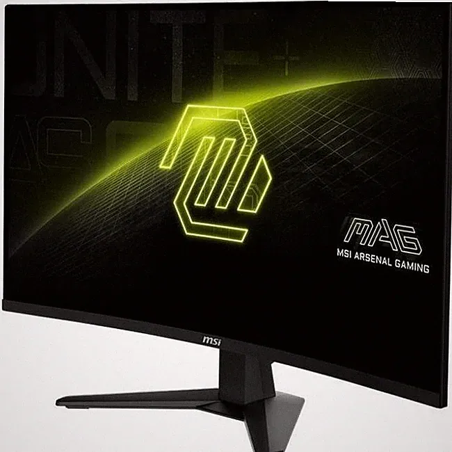 MSI MAG 32C6X 32" Class Full HD Curved Screen Gaming LED Monitor - 16:9 - Black
