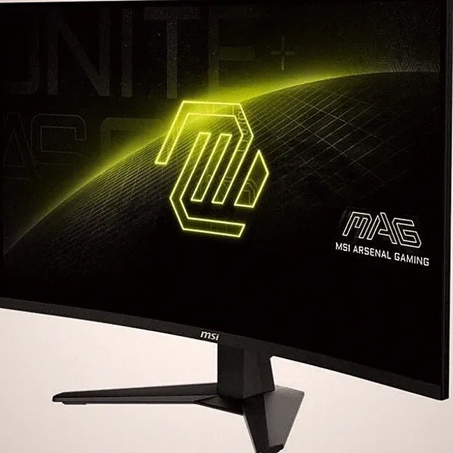 MSI MAG 32CQ6F 32" Class WQHD Curved Screen Gaming LED Monitor - 16:9 - Black