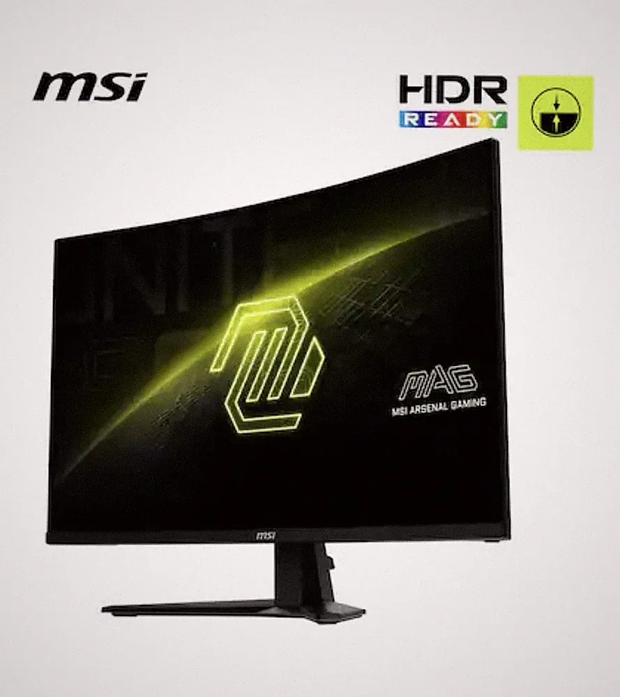 MSI MAG 32in Curved FHD LCD Gaming Monitor 250Hz 1ms HDR Ready Black