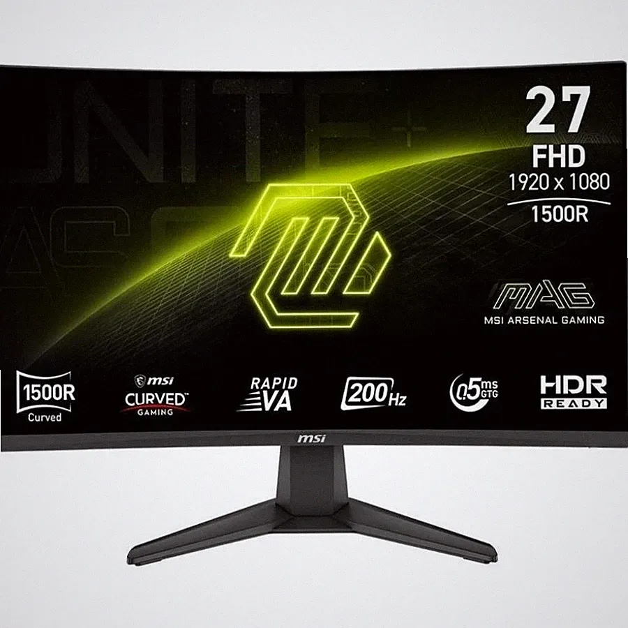 MSI MAG27C6FE20 MAG 276CF E20 27" FHD 200Hz Curved Gaming Monitor