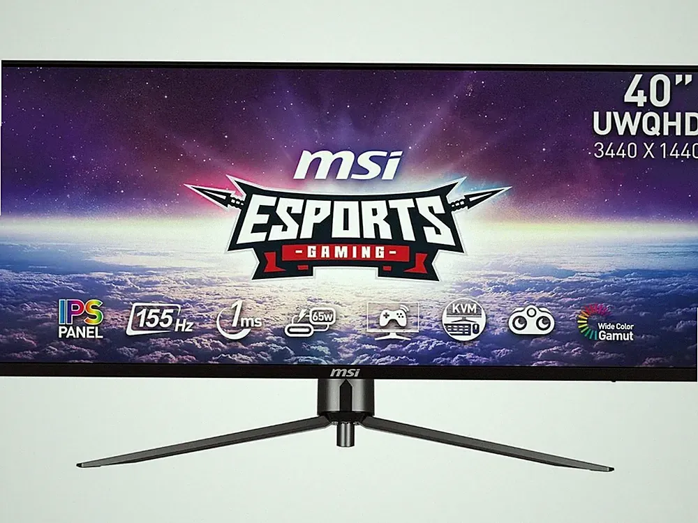 MSI MAG401QR 40" UWQHD 2K 1ms, 155 Hz, DisplayHDR 400 Flat Panel Gaming Monitor