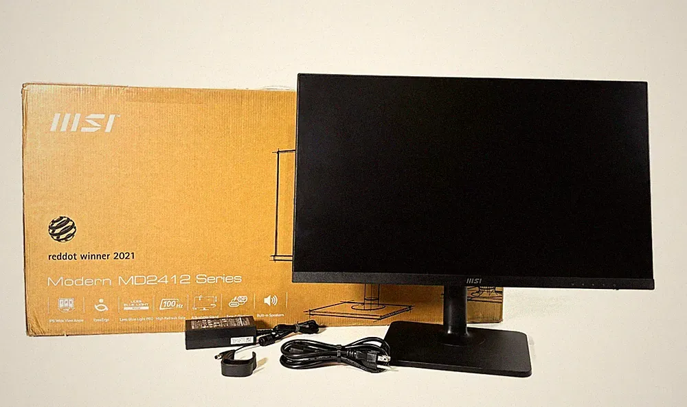 MSI Modern MD2412P 24" LED FHD HDMI Gaming Monitor with Stand Adjustable Height