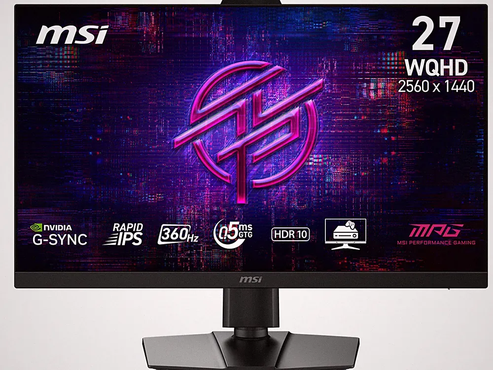 MSI MPG 272QRF X36 27” WQHD Gaming Monitor, 360Hz Rapid IPS, 0.5ms Response Time