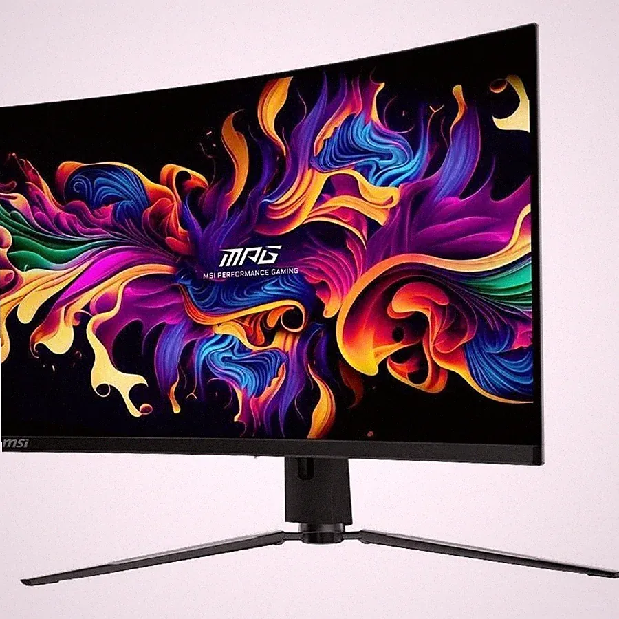 MSI MPG 321CURX QD-OLED 32" Class 4K UHD Curved Screen Gaming Monitor, Black