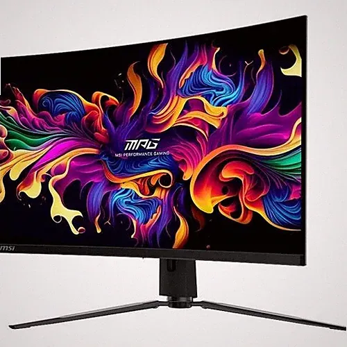 MSI MPG 321CURX QD-OLED 32 Class 4K UHD Curved Screen Gaming OLED Monitor - 16