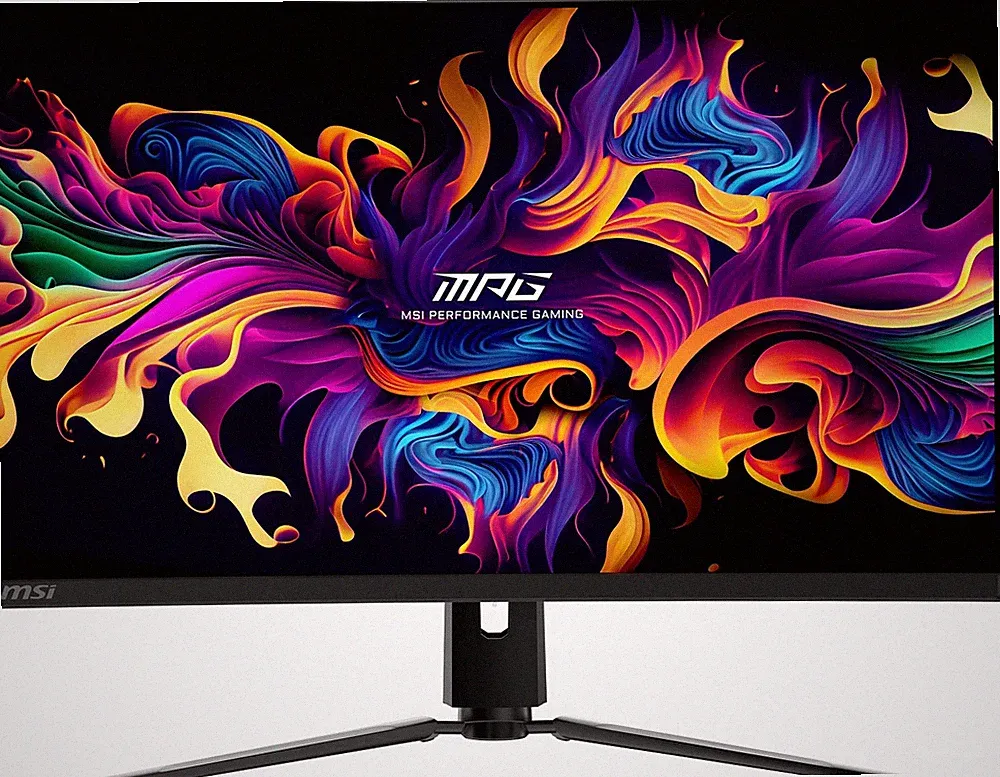 MSI MPG 321CURX QD-OLED 32" UHD Curved Gaming Monitor, 240Hz/0.03ms HDR 400