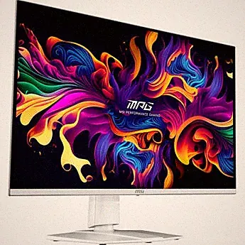 MSI MPG 321URXW QD-OLED 32 in 4K 240 Hz Gaming Monitor White