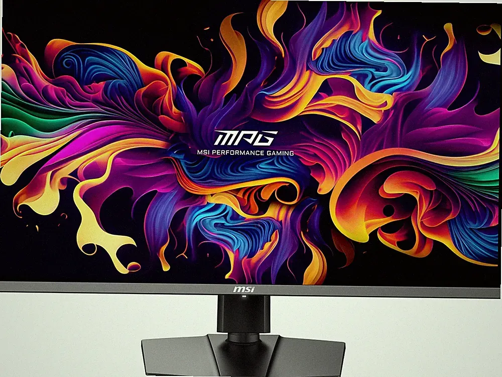 MSI MPG 322URX QD-OLED 32" UHD Gaming Monitor, 240Hz/0.03ms G-Sync HDR 400