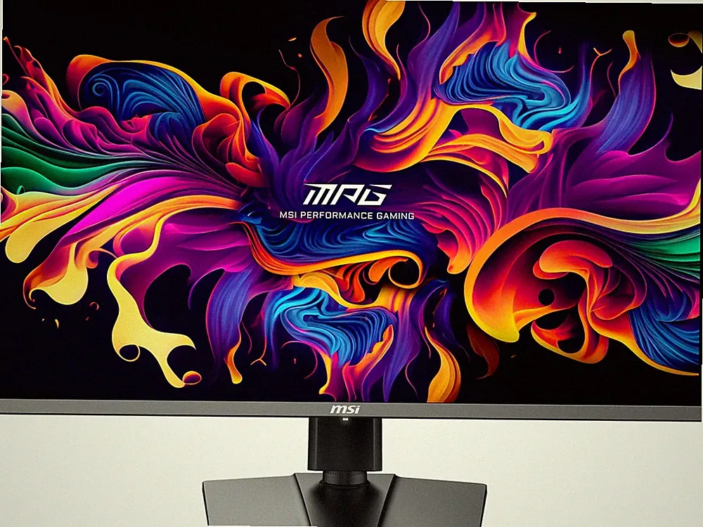 MSI MPG 322URX QD-OLED 32" UHD Gaming Monitor, 240Hz/0.03ms G-Sync HDR 400