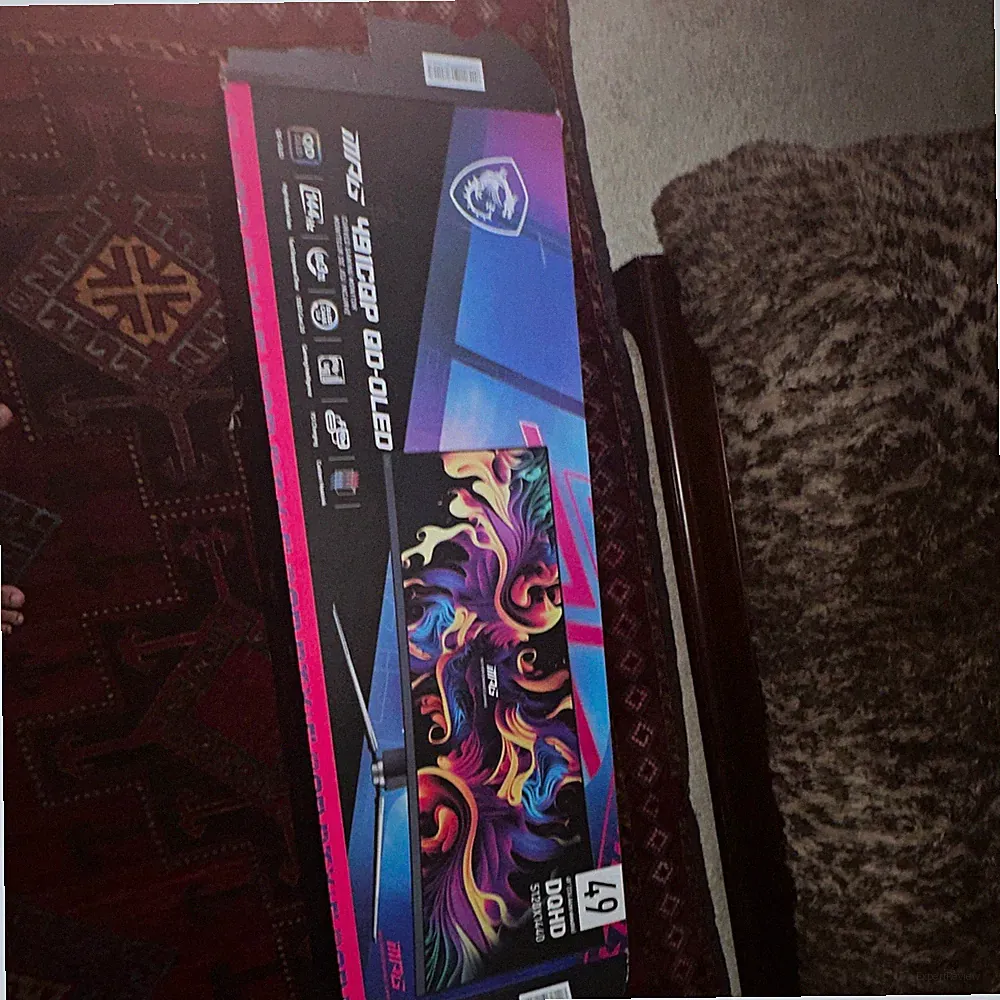 MSI MPG 491CQP QD-OLED 49" Curved Gaming Monitor 144Hz 0.03ms 5120x1440