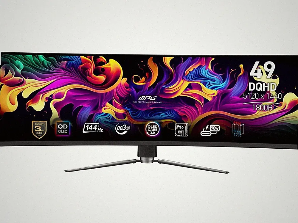 MSI MPG491CQPQDOLED 49" Curved Gaming OLED Monitor