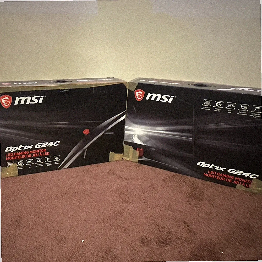 MSI Optix G24C 23.6" Curved LED Gaming Monitor 144Hz 1ms 1080p