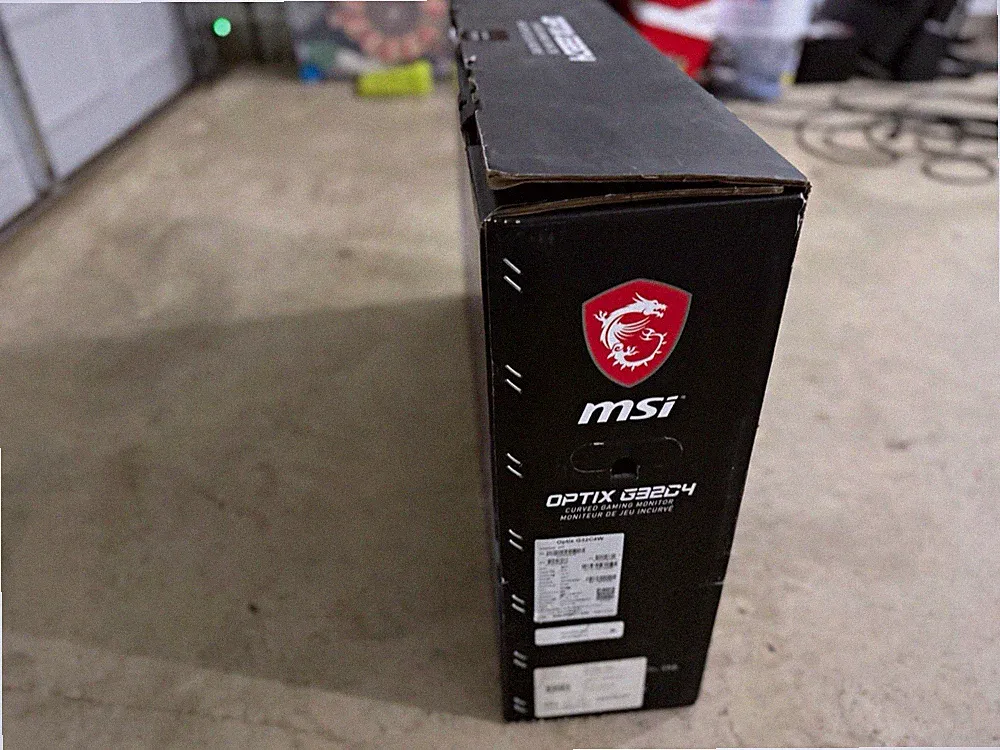 MSI Optix G32C4 32 Curved Gaming Monitor 165Hz 1ms FHD VA HDMI DP