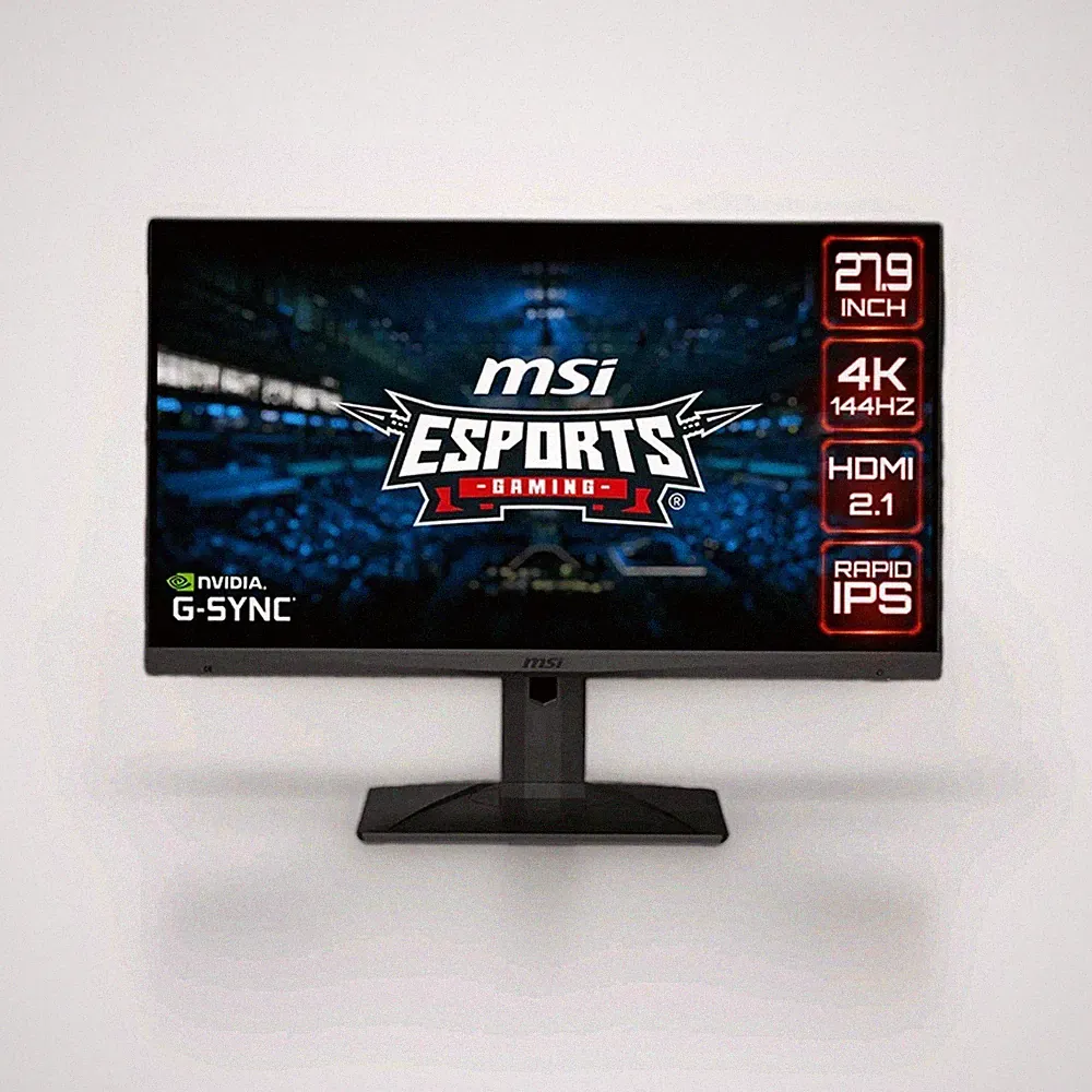MSI Optix MAG281URF 27.9" 4K UHD 144Hz Rapid IPS Gaming Monitor HDMI 2.1 G-SYNC