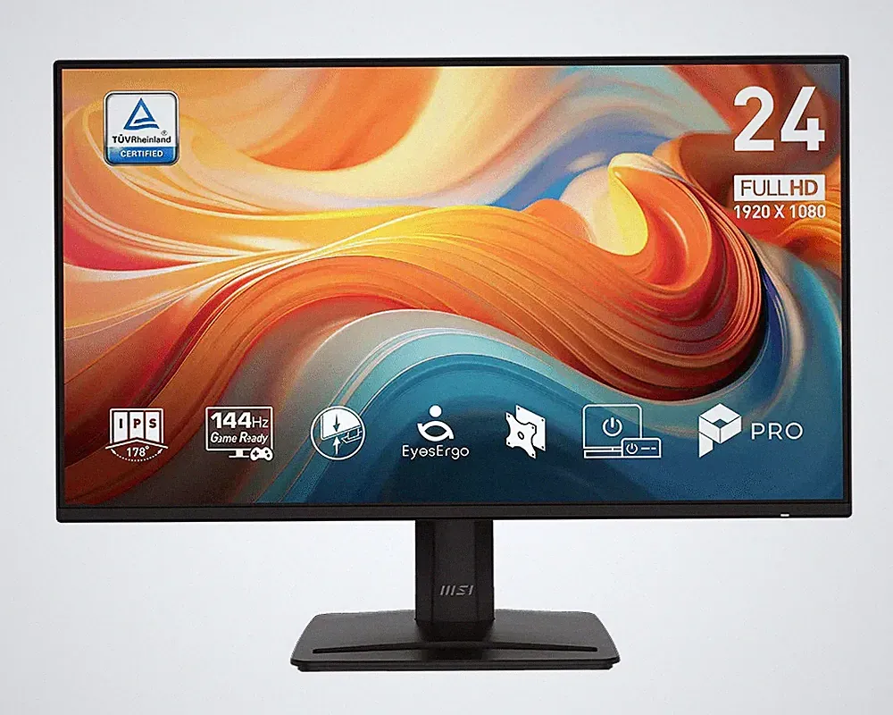 MSI PRO MP242 E14A 23.8" IPS FHD 144Hz 1ms Adaptive-Sync Monitor
