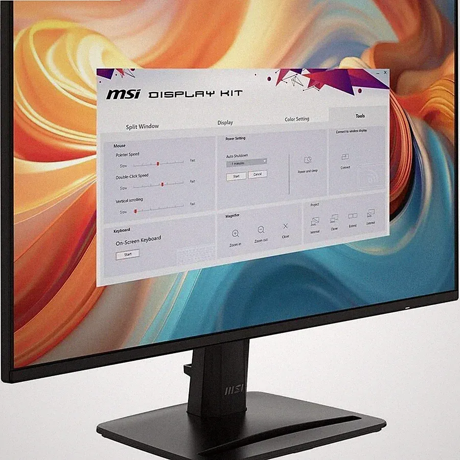 MSI Pro MP242 E14A Class FHD LCD Monitor Black 23.8" 1920 x 1080 1ms 144Hz