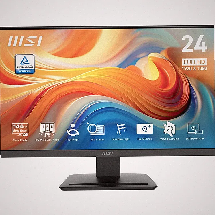 MSI PRO MP243L E14 23.8" IPS FHD 144Hz 1ms HDR Ready, Tilt Adjust Gaming Monitor