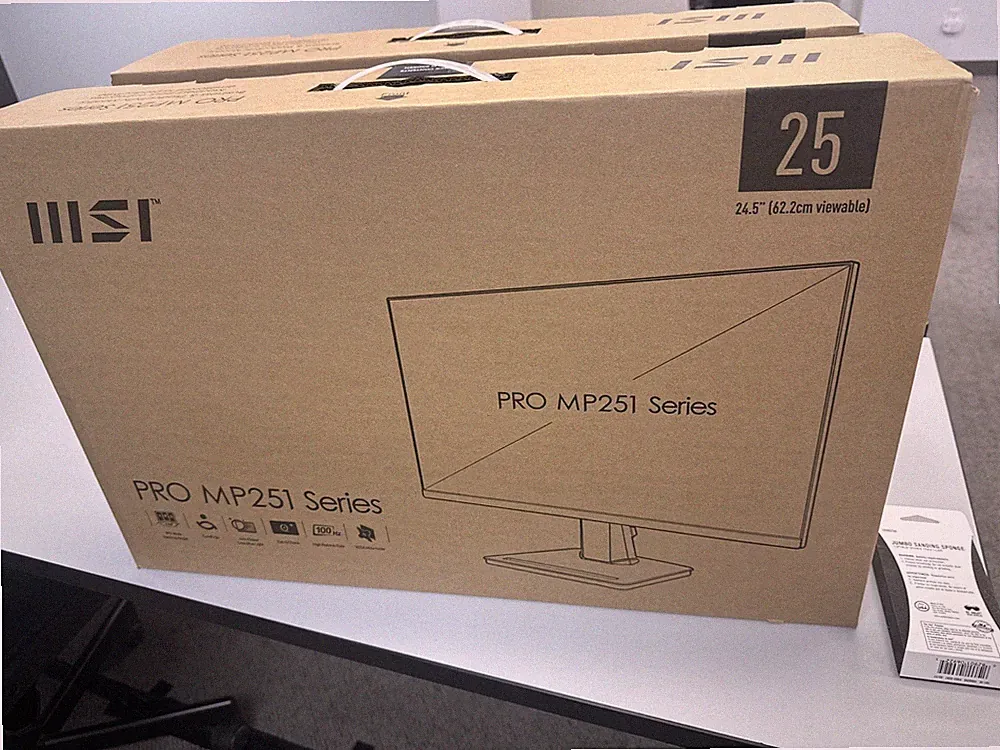 MSI PRO MP251 25" FHD Business Flat IPS Monitor 100Hz/1ms Build-in Speaker