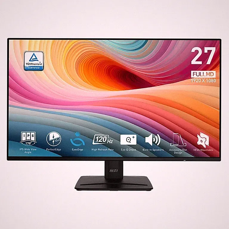 MSI PRO MP271A E2 27-inch IPS 1920 x 1080 (FHD) Gaming Office Monitor, 120Hz, Fr