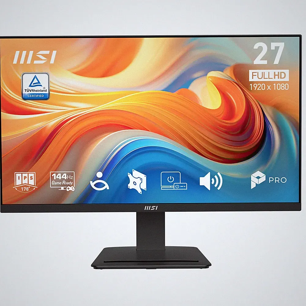 MSI PRO MP273 E14A 27" FHD AMD FreeSync Tilt 1 ms 144 Hz VESA 144 Hz Monitor