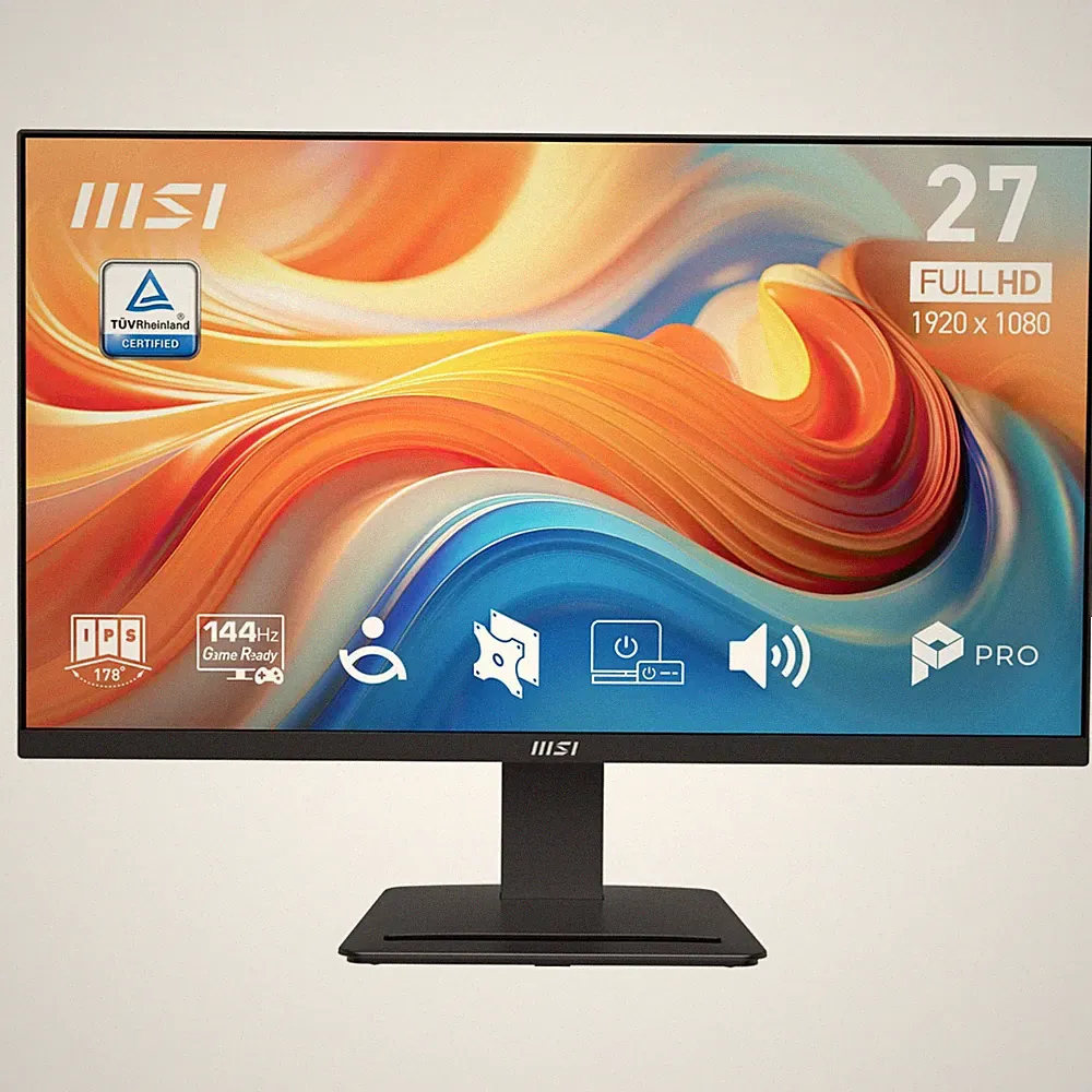 MSI PRO MP273 E14A 27" FHD AMD FreeSync Tilt 1 ms 144 Hz VESA 144 Hz Monitor
