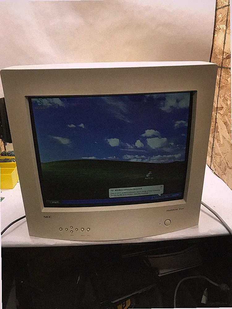 NEC MultiSync E1100 21" CRT VGA Retro Monitor 1280x1024 85Hz For Parts READ - DW