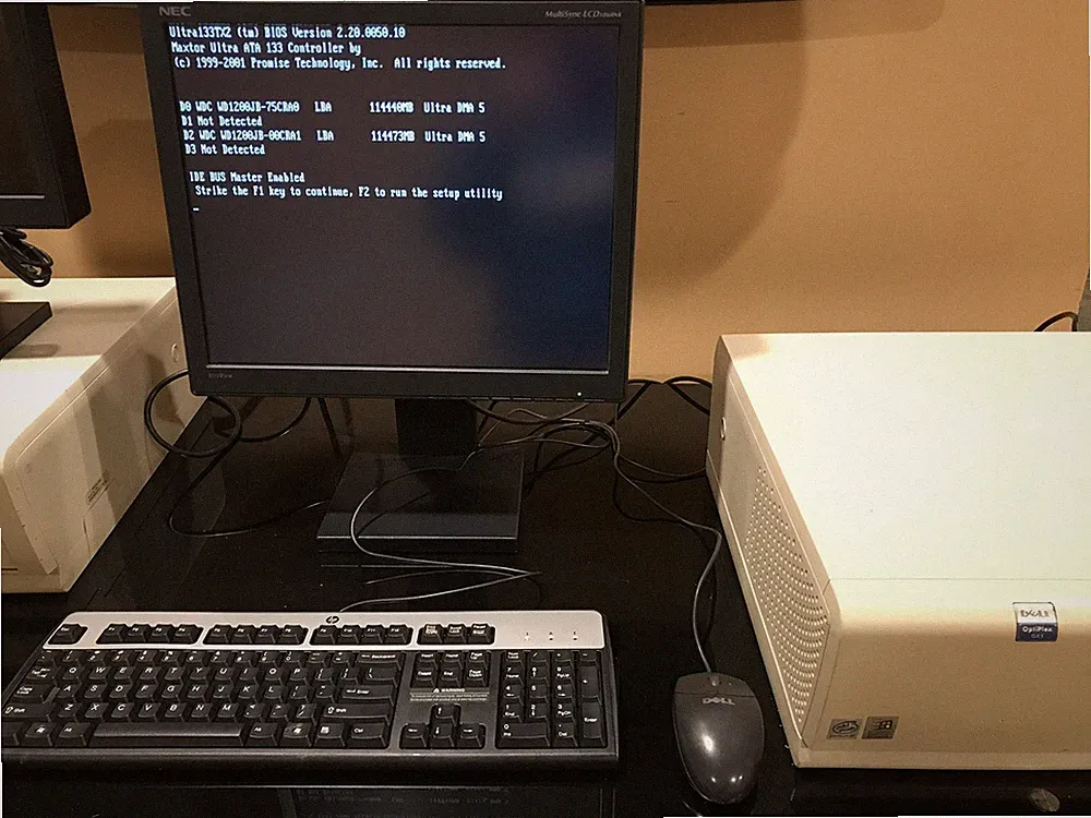 NEC MultiSync LCD1860NX 18" Industrial LCD Display Monitor Server Surveillance