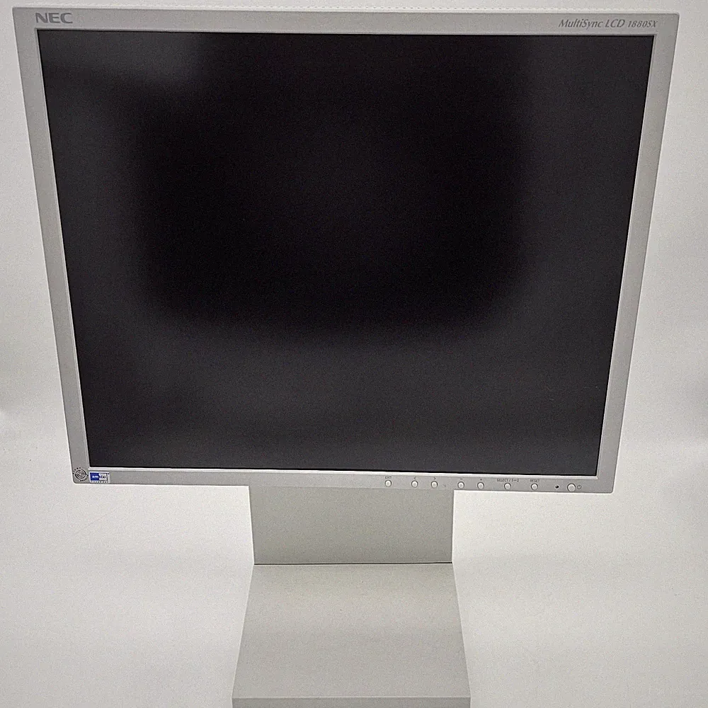NEC MultiSync LCD1880SX 18" Professional IPS Monitor w Stand Gamer Retro Clinic