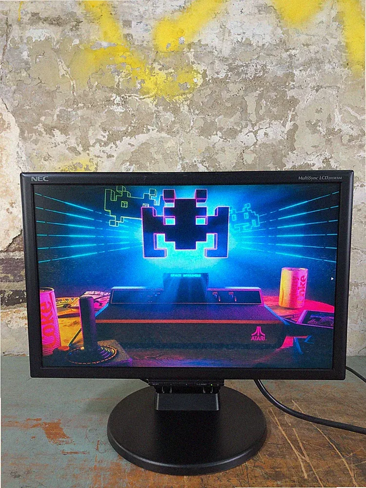 NEC MultiSync LCD205WXM 20" 16:10 LCD Monitor Retro Gaming VGA/DVI 1680 x 1050