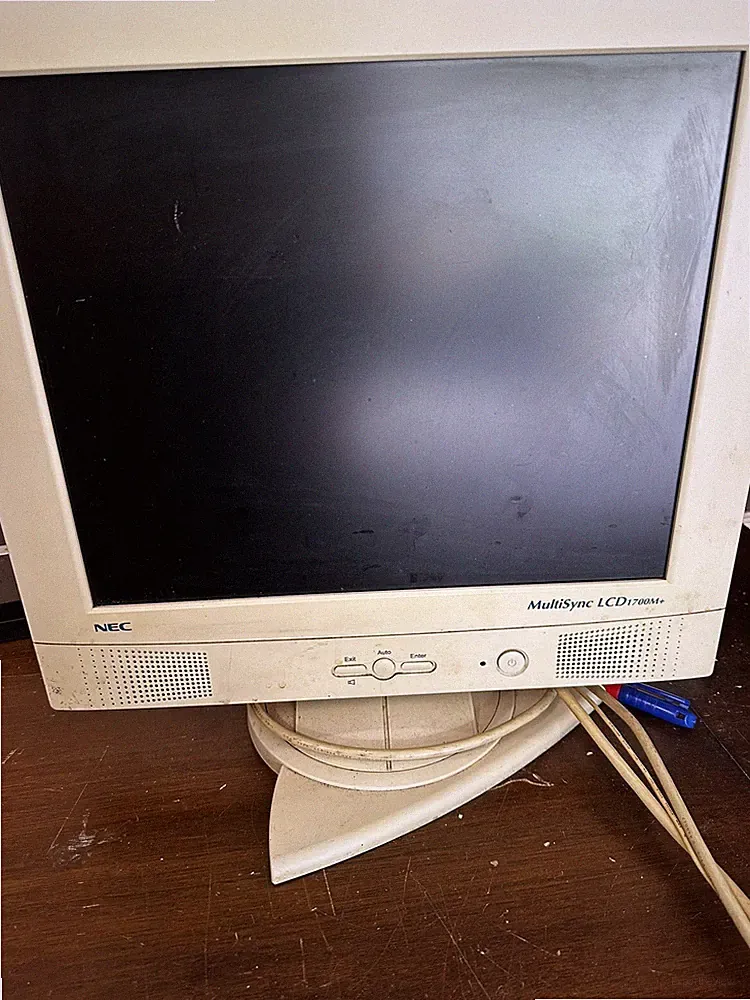 NEC Vintage MultiSync LCD Monitor LA-15R02 Model: LCD1700M+