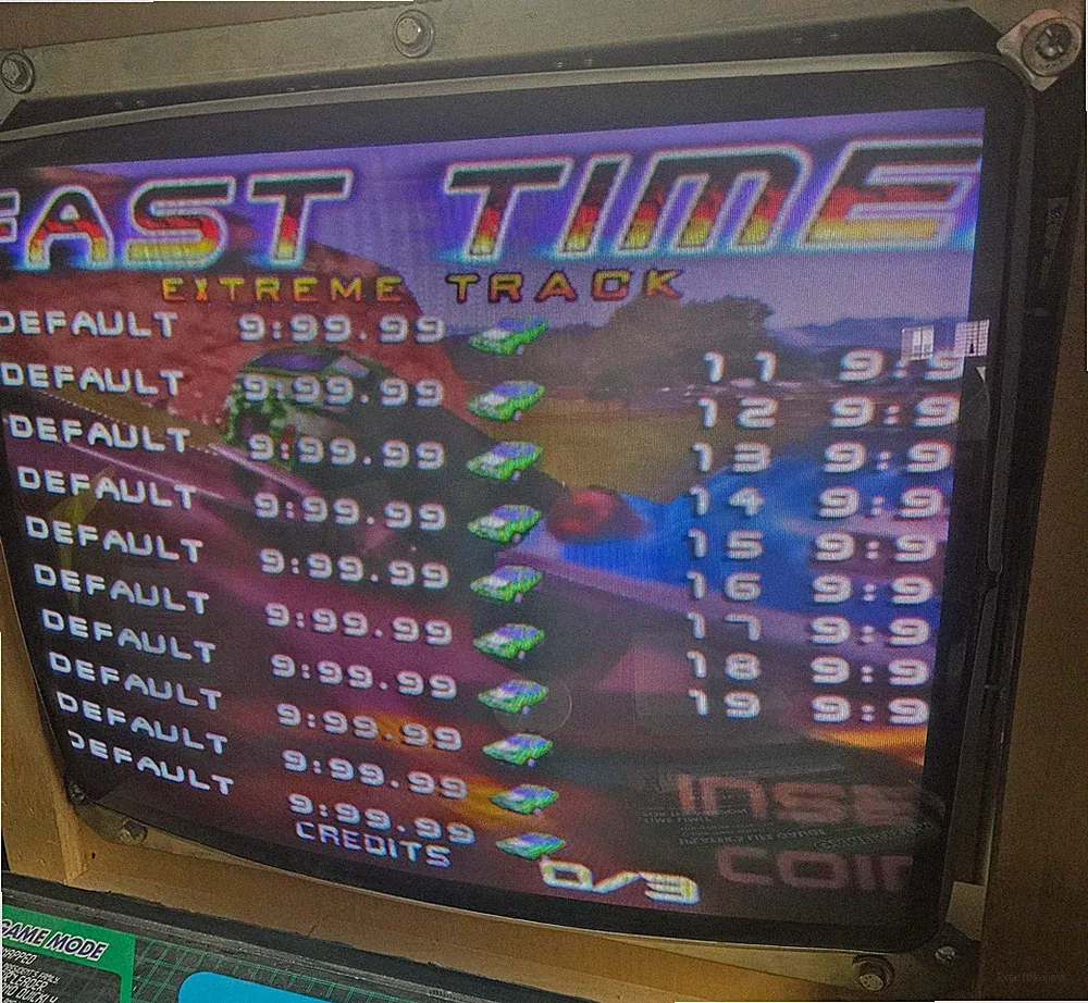 NEOTEC NT-27E 27" CRT Arcade Medium Res. Monitor BEAUTY