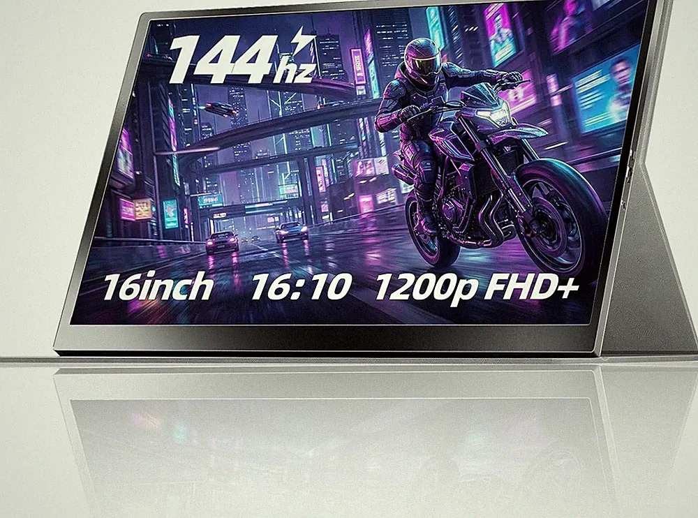 NEW - 16 Inch Portable Gaming Monitor (Model Name: ZefcS160M) 144Hz
