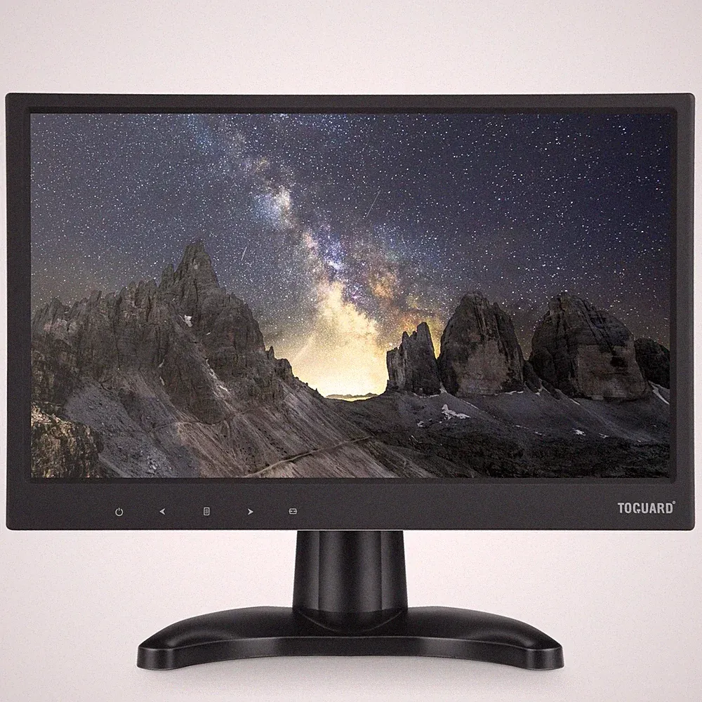 New 4K Portable Security Monitor 15.6" UHD IPS 1920x1080 with AV VGA HDMI for PC