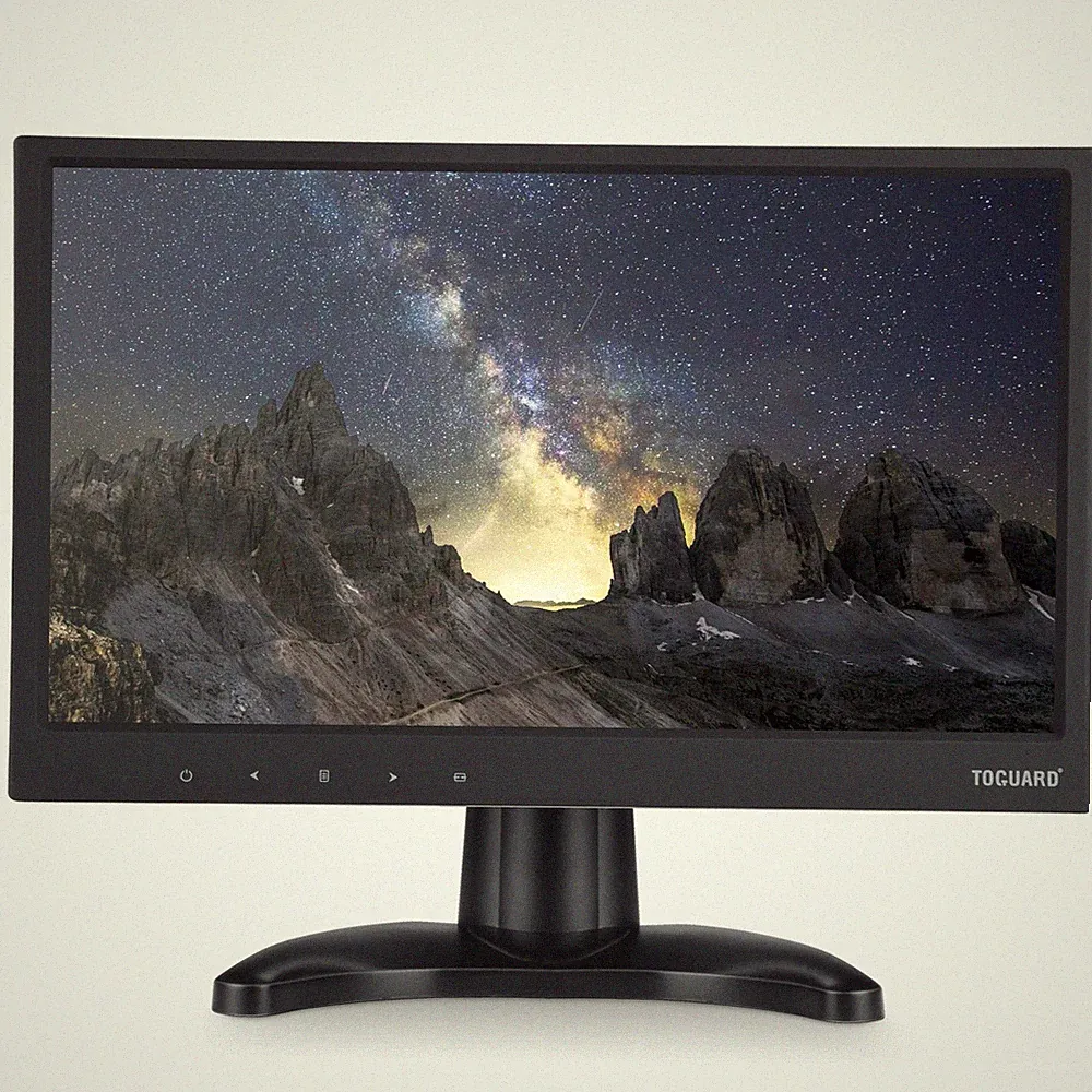 New 4K Portable Security Monitor 15.6" UHD IPS 1920x1080 with AV VGA HDMI for PC