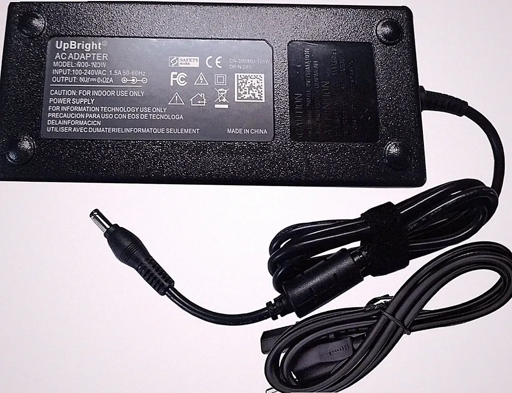 NEW AC Adapter For KTC G27P6 27 OLED PC Gaming Monitor Replacement Power Charger