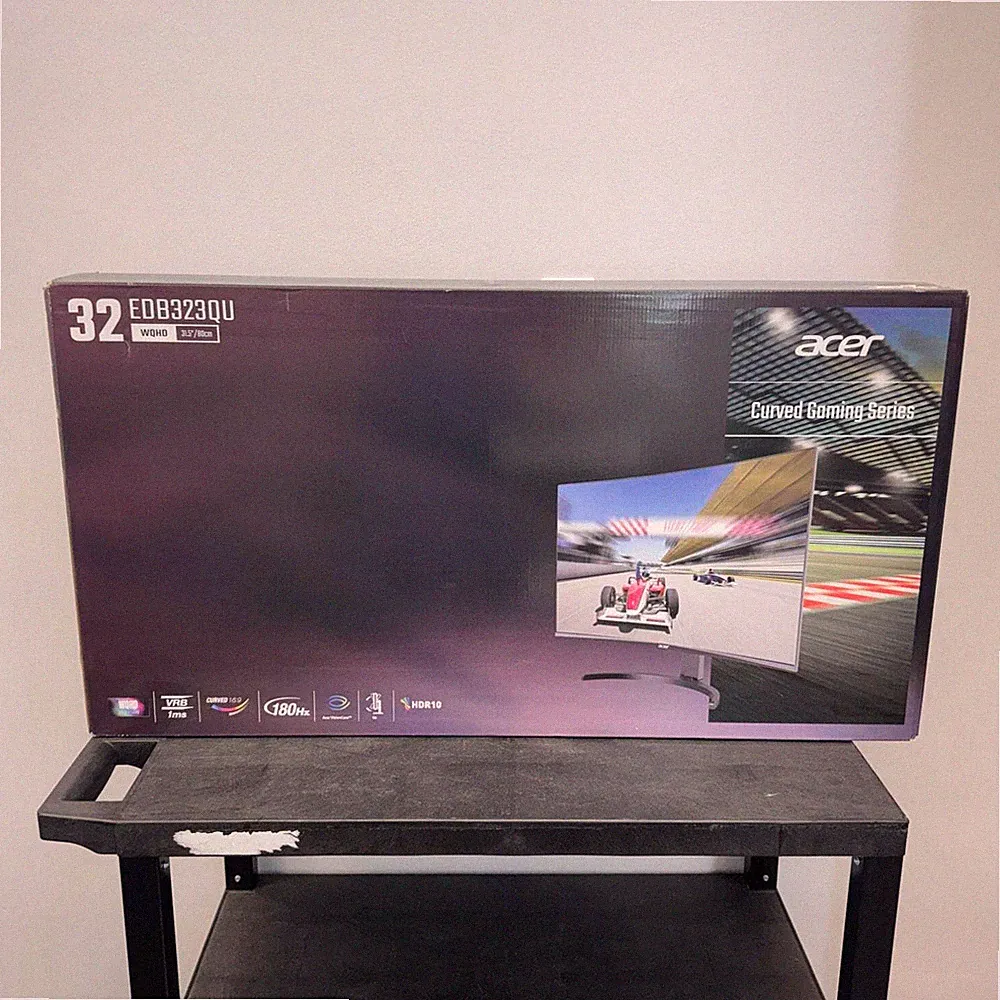New Acer Curved Gaming Series 32" EDB323QU 2K UHD LCD VA Curved Gaming Monitor