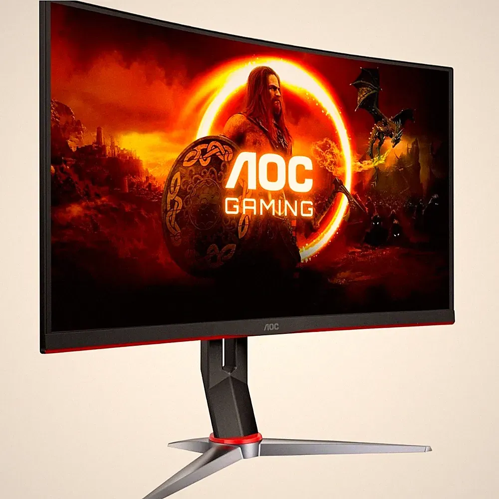 New AOC C27G1 27in Curved Gaming Monitor 144Hz 1ms VA FHD DP/HDMI/VGA