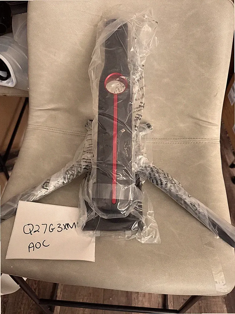 New AOC Q27G3xMN Original OEM Stand Legs W/Screws 27” 4K Gaming Monitor