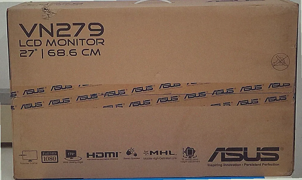 NEW ASUS 27" VN279QL Ultra-Wide Display Full HD LED Monitor VN279 Sealed in Box