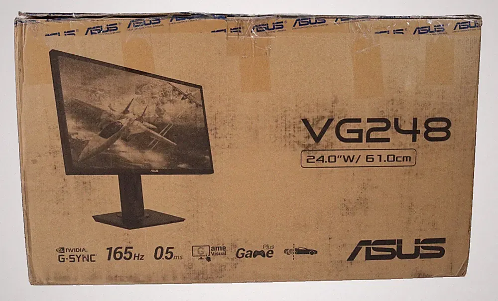 New ASUS VG248QG 24" FHD 165Hz 0.5ms G-Sync Compatible Gaming Monitor