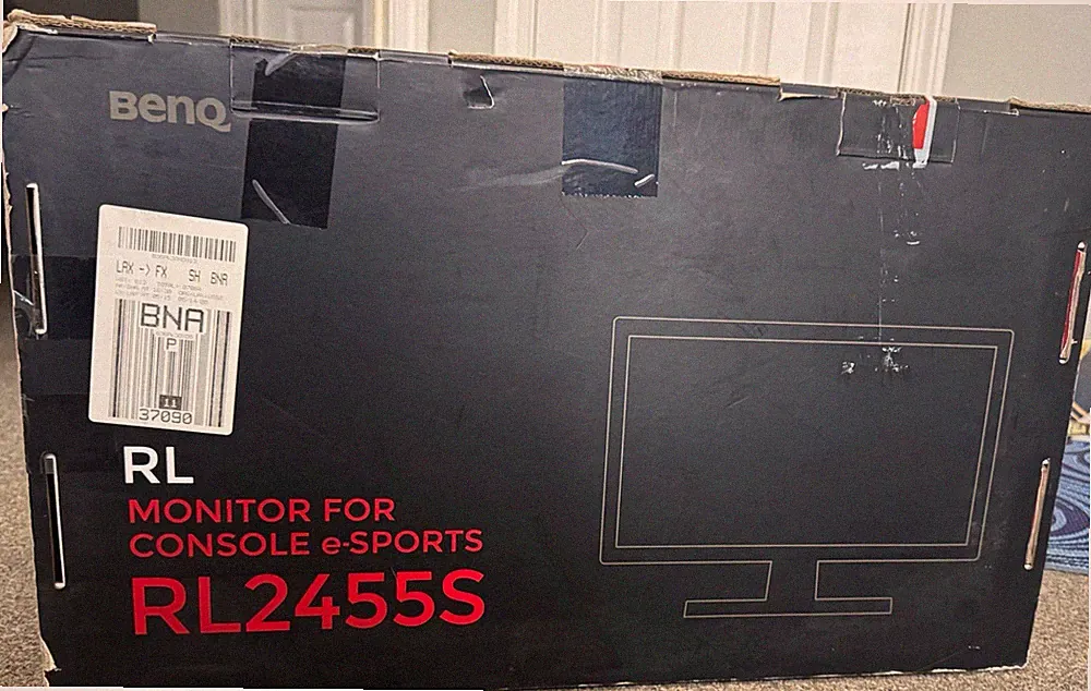 NEW BenQ RL2455S 24in LCD 1080p 1ms 60Hz Gaming Monitor HDMI/DVI/VGA