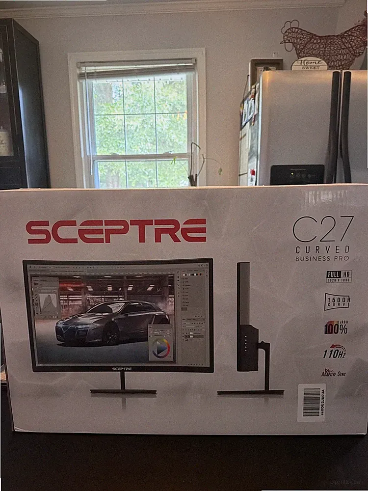 New Curved 27-inch Gaming Monitor 1500R 100Hz HDMI X2 DisplayPort 1ms 100% sR...