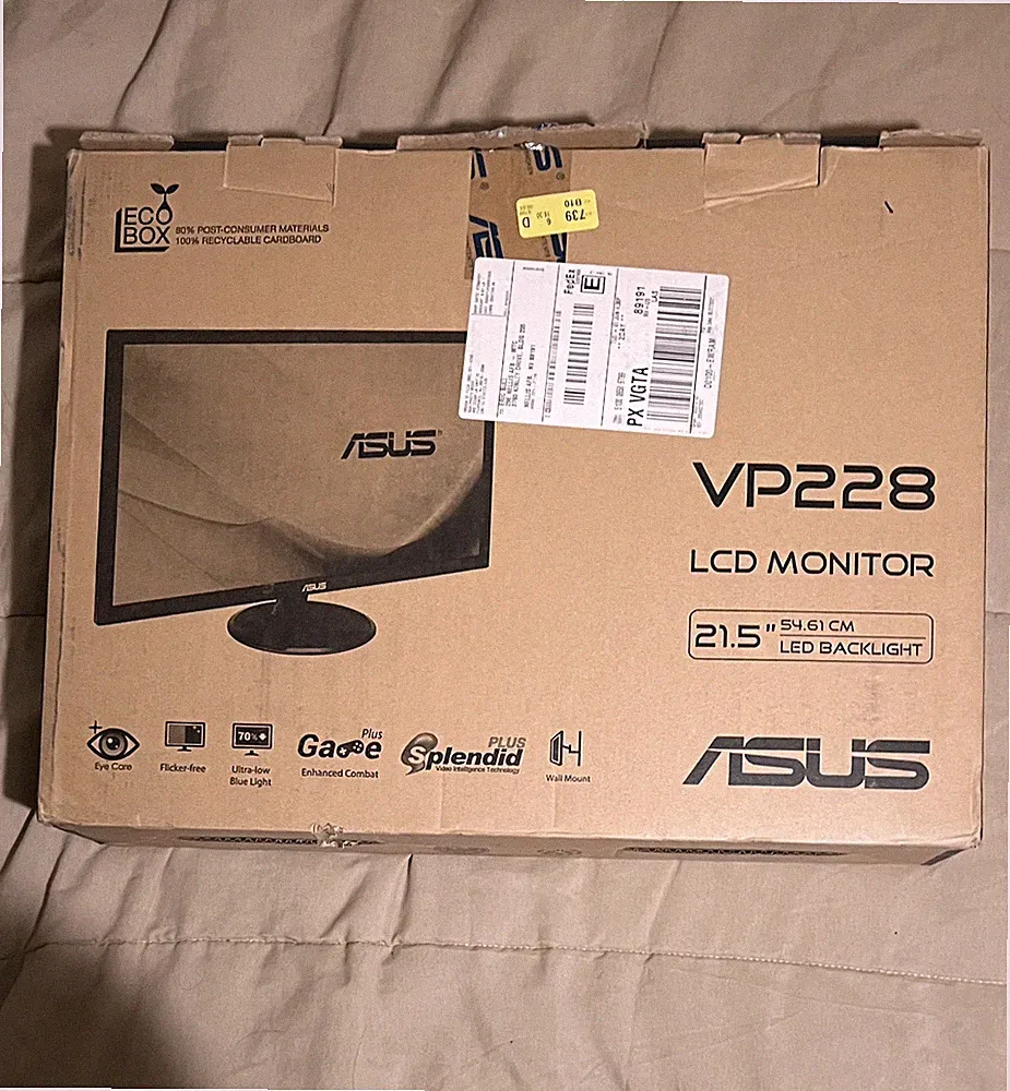 NEW IN BOX ASUS 21.5" Gaming Monitor VP228QG